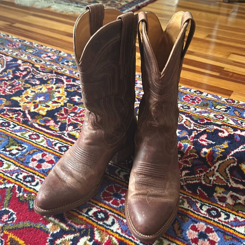 Tecovas Jamie scotch goat. Size 7.5